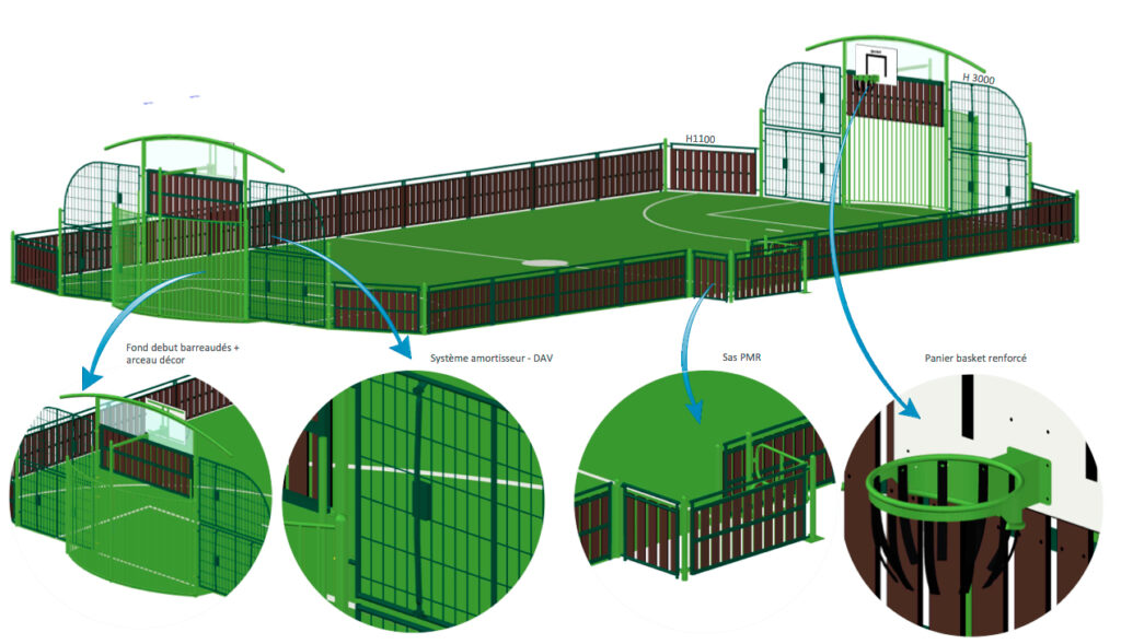 Projet d'équipements sportifs à Lardy