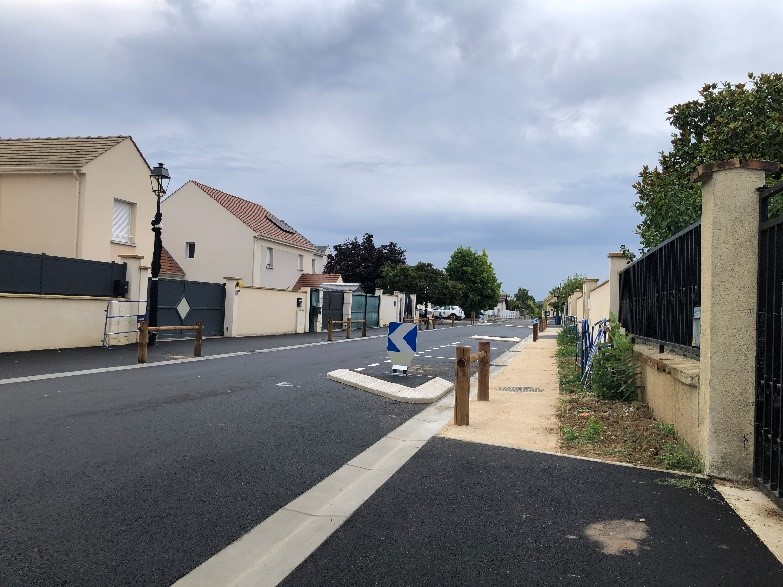 Aménagement urbain à Cerny