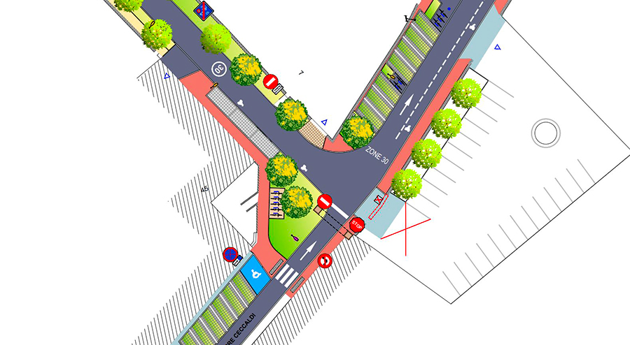 amenagement urbain projet1 triangle or dourdan