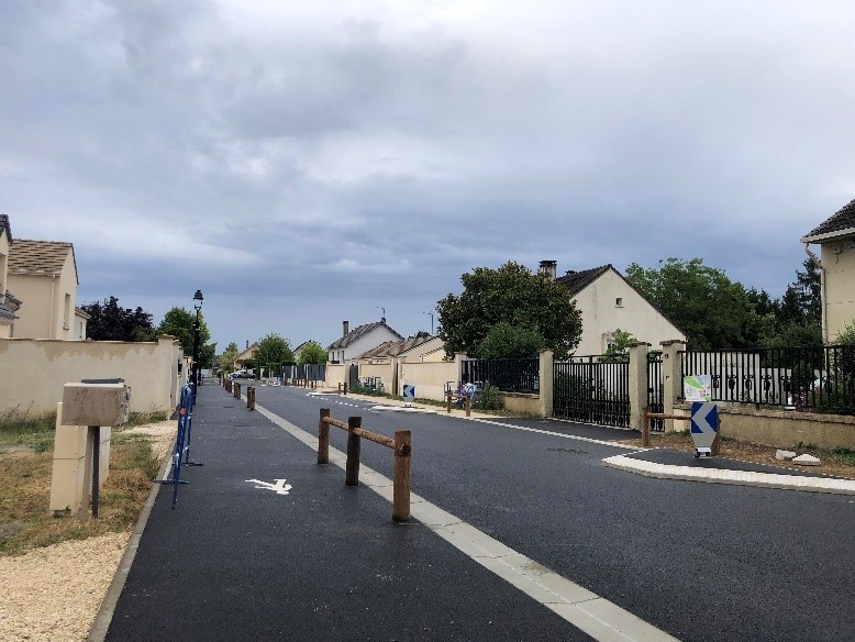 Aménagement urbain à Cerny