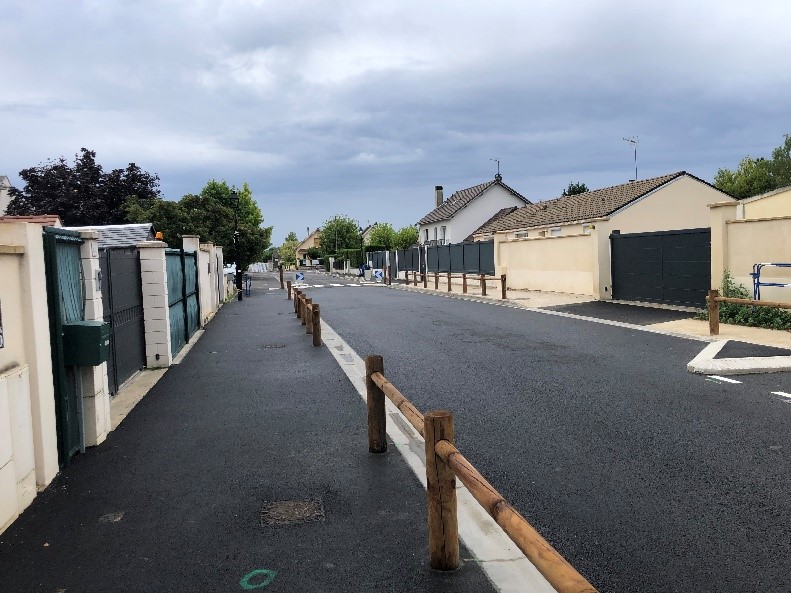 Aménagement urbain à Cerny