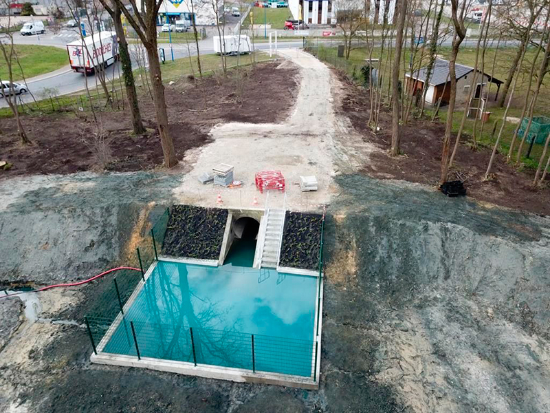 Projet d'assainissement à Brières-les-Scellés
