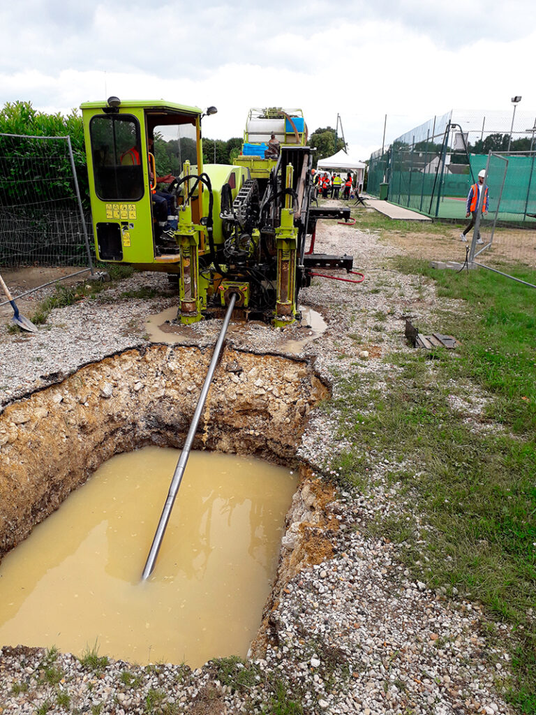 Projet d'assainissement à Vert-le-Grand