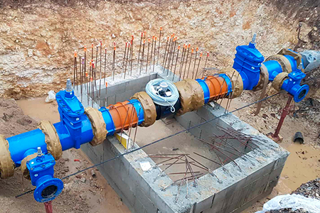 Projet sur des réseaux d'eau potable