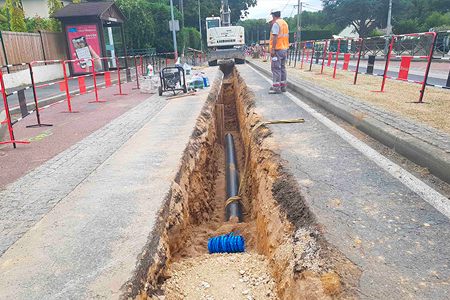 Projet sur des réseaux d'eau potable